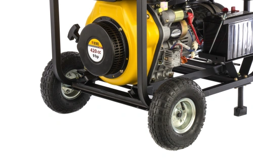 Генератор дизельный DD6300Е, 5.0 кВт, 220 В/50 Гц, 15 л, электростартер Denzel по ценам производителя в Екатеринбурге с доставкой по всей России