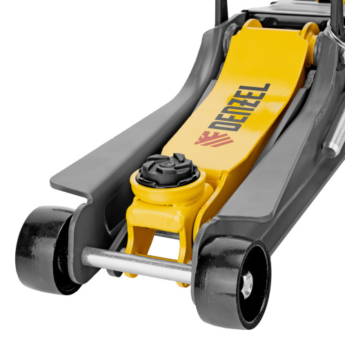 Домкрат гидравлический подкатной с фиксатором, 2,5 т, 85-385 мм Denzel по ценам производителя в Екатеринбурге с доставкой по всей России