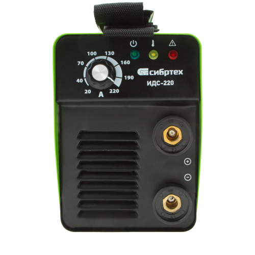Аппарат инверторный дуговой сварки ИДС-220, 220 А, ПВ 80%, диаметр электрода 1.6-5 мм Сибртех по ценам производителя в Екатеринбурге с доставкой по всей России