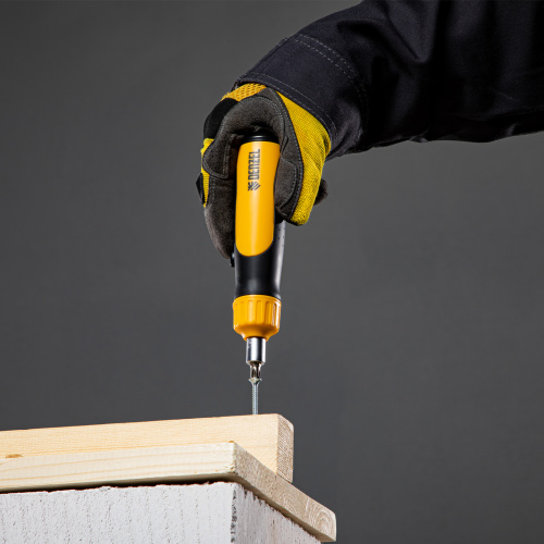 Отвертка реверсивная, механизм SmartPush 12 шт, S2 Denzel по ценам производителя в Екатеринбурге с доставкой по всей России