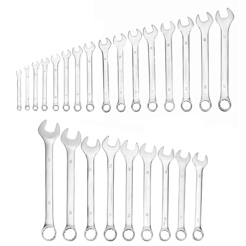 Набор ключей комбинированных, 6-32 мм, 25 шт, CrV, матовый хром Matrix по ценам производителя в Екатеринбурге с доставкой по всей России