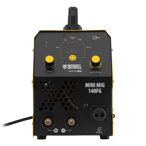 Аппарат инвертор. полуавтомат. сварки Mini MIG-140FG, 140 А, ПВ 60% Denzel по ценам производителя в Екатеринбурге с доставкой по всей России