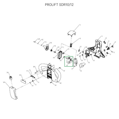 Потенциометр для самоходных штабелеров SDR-S/SDR/SDK по ценам производителя в Екатеринбурге с доставкой по всей России