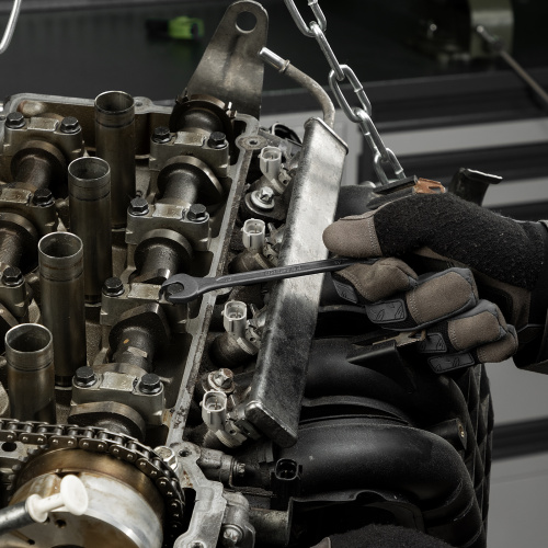 Набор ключей комбинированных, 6 - 22 мм, 12 шт., CrV, фосфатированные Сибртех по ценам производителя в Екатеринбурге с доставкой по всей России