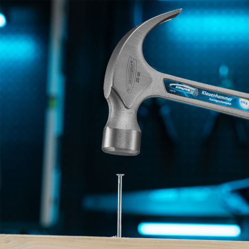 Молоток-гвоздодер, 570 г, цельнокованый, трехкомпонентная рукоятка Gross по ценам производителя в Екатеринбурге с доставкой по всей России