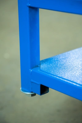 Тележка платформенная TOR ТП-МБ (600х1000) с бортами (колеса 160 мм) купить в Москве с доставкой по всей России | ProtosMarket.ru