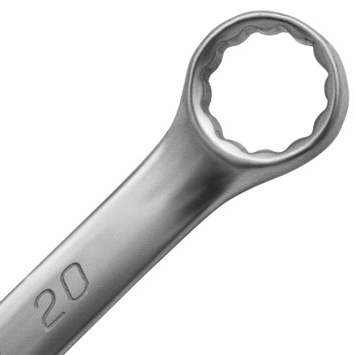 Ключ комбинированный, 20 мм, CrV, матовый хром Matrix по ценам производителя в Екатеринбурге с доставкой по всей России