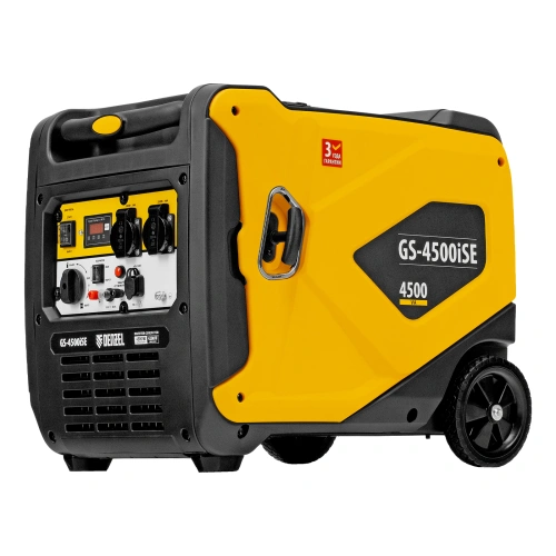 Генератор инверторный GS-4500iSE, 4,5 кВт, 230 В, закрытый корпус, электростартер Denzel по ценам производителя в Екатеринбурге с доставкой по всей России