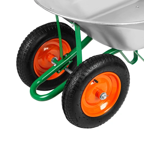 Тачка садовая, два колеса, грузоподъемность 170 кг, объем 78 л Palisad по ценам производителя в Екатеринбурге с доставкой по всей России
