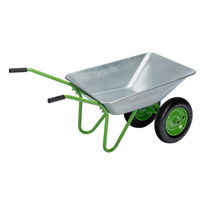 Тачка садовая, 2-х колесная, грузоподъемность 120 кг, объем 65 л Сибртех купить в Москве с доставкой по всей России | ProtosMarket.ru