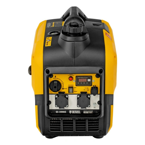 Генератор инверторный GS-3000iS, 3,0 кВт, 230 В, закрытый корпус, ручной старт DENZEL по ценам производителя в Екатеринбурге с доставкой по всей России