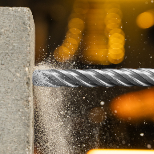 Бур по бетону, цельная крестовая пластина, 14x215 мм, SDS PLUS Denzel по ценам производителя в Екатеринбурге с доставкой по всей России