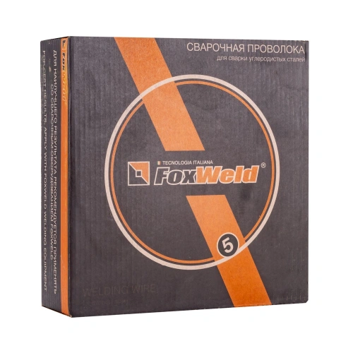 Проволока сварочн. омедн. ER70S-6 (ан.Св08Г2С) д.1,0мм D200 (5кг) Foxweld по ценам производителя в Екатеринбурге с доставкой по всей России