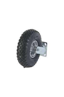 Колесо пневматическое резиновое 260 мм PRS 85 поворотное на кронштейне купить в Москве с доставкой по всей России | ProtosMarket.ru