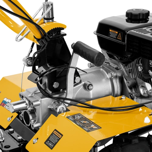 Мотоблок DPT-370X, 7 л.с, дисковое сцепление, ширина 90 см, глубина 35 см, фрез 3 х 4, ВОМ, передачи 3В/1Н Denzel по ценам производителя в Екатеринбурге с доставкой по всей России