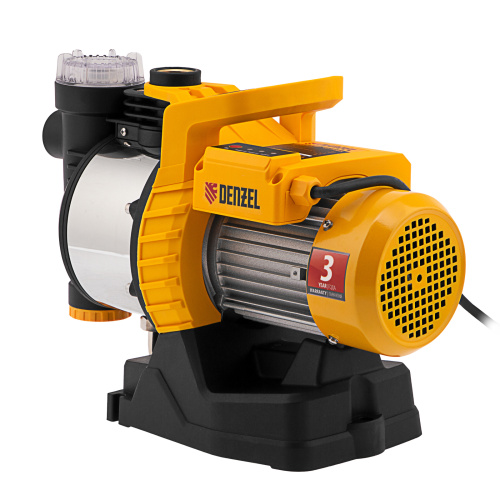 Садовый поверхностный насос GP1100SS, 1100 Вт, 4000 л/ч, подъем 45 м, пластик Denzel по ценам производителя в Екатеринбурге с доставкой по всей России