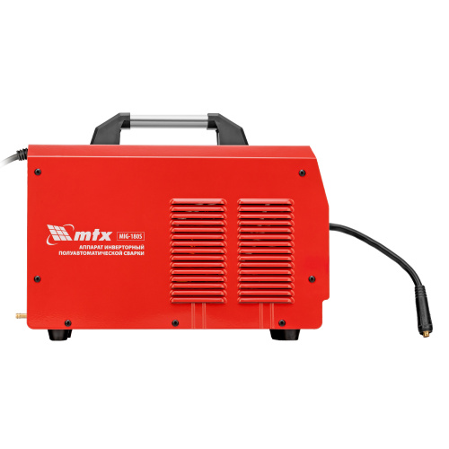 Аппарат инвертор. полуавтомат. cварки MIG-180S, 180A, ПВ 60%, катушка 5 кг MTX по ценам производителя в Екатеринбурге с доставкой по всей России