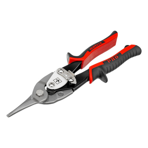 Ножницы по металлу, 250 мм, прямой рез, сталь CRMO, двухкомпонентные рукоятки, PRO Matrix по ценам производителя в Екатеринбурге с доставкой по всей России