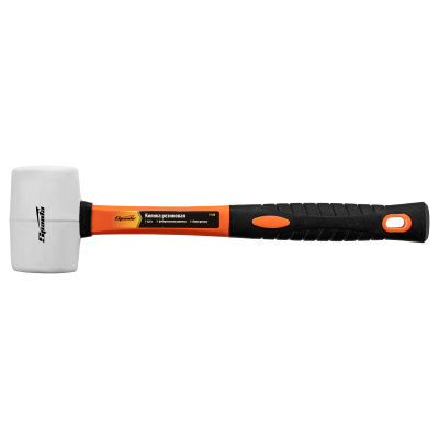 Киянка резиновая, 225 г, белая резина, фибергласовая рукоятка Sparta по ценам производителя в Екатеринбурге с доставкой по всей России