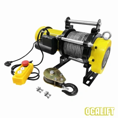 Лебедка электрическая LITELIFT KCD-500 250/500 кг 220в с канатом 50м по ценам производителя в Екатеринбурге с доставкой по всей России