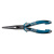 Длинногубцы прямые 205 мм, трехкомпонентные рукоятки Gross по ценам производителя в Екатеринбурге с доставкой по всей России