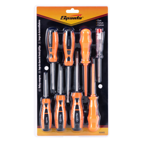 Набор отверток, PH, SL-5 шт, диэлектрические 2 шт, пробник на 220 В-1 шт, 8 шт Sparta по ценам производителя в Екатеринбурге с доставкой по всей России