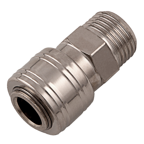 Муфта универсальная быстросъемная ("мама") внешняя резьба 1/2, 1 шт, Stels по ценам производителя в Екатеринбурге с доставкой по всей России