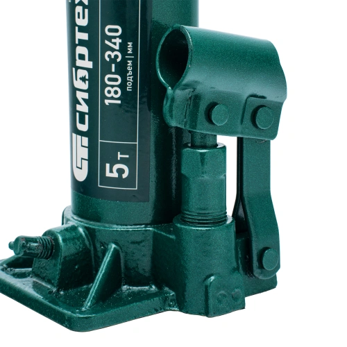 Домкрат гидравлический бутылочный, 5 т, 180-340 мм, в пласт. кейсе Сибртех по ценам производителя в Екатеринбурге с доставкой по всей России