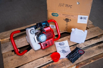 Мотобур без шнека 1,8 кВт 2 ручки TOR JH52-2 по ценам производителя в Екатеринбурге с доставкой по всей России