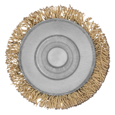 Щетка для дрели, 30 мм, плоская со шпилькой, латунированная витая проволока Matrix по ценам производителя в Екатеринбурге с доставкой по всей России