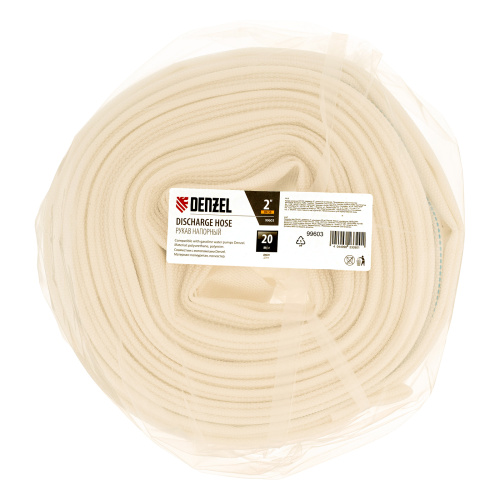 Рукав напорный DH-50, диаметр 2", длина 20 м Denzel по ценам производителя в Екатеринбурге с доставкой по всей России