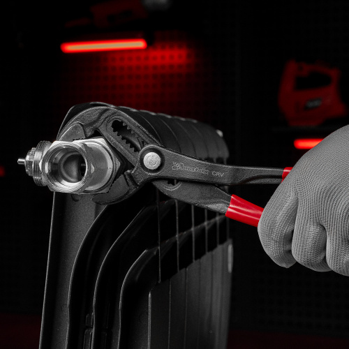 Клещи переставные 300 мм, кнопочный механизм, хром-ванадий, обливные рукоятки Matrix по ценам производителя в Екатеринбурге с доставкой по всей России