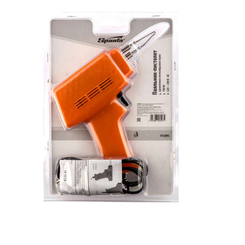 Паяльник с удлиненным петлеобразным жалом, 100 Вт, 220 В Sparta по ценам производителя в Екатеринбурге с доставкой по всей России