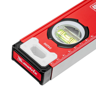 Уровень алюминиевый, фрезерованный, 3 глазка, 400 мм Matrix по ценам производителя в Екатеринбурге с доставкой по всей России