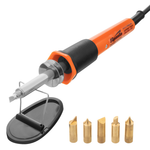 Набор для выжигания, 7 предметов: паяльник 30 Вт, подставка, жала сменные Sparta по ценам производителя в Екатеринбурге с доставкой по всей России