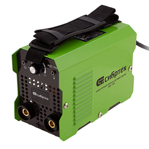 Инверторный аппарат дуговой сварки ИДС-190K, 190 А, ПВ 80%, диаметр электрода 1,6-4 мм Сибртех по ценам производителя в Екатеринбурге с доставкой по всей России
