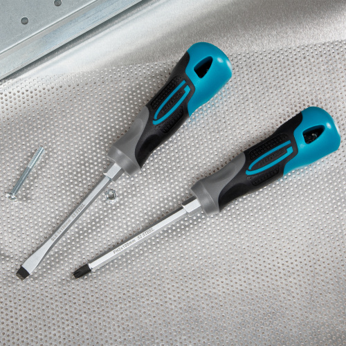 Набор отверток комбинированный 2 шт, S2, трехкомпонентная рукоятка Gross по ценам производителя в Екатеринбурге с доставкой по всей России