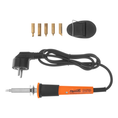 Набор для выжигания, 7 предметов: паяльник 30 Вт, подставка, жала сменные Sparta по ценам производителя в Екатеринбурге с доставкой по всей России