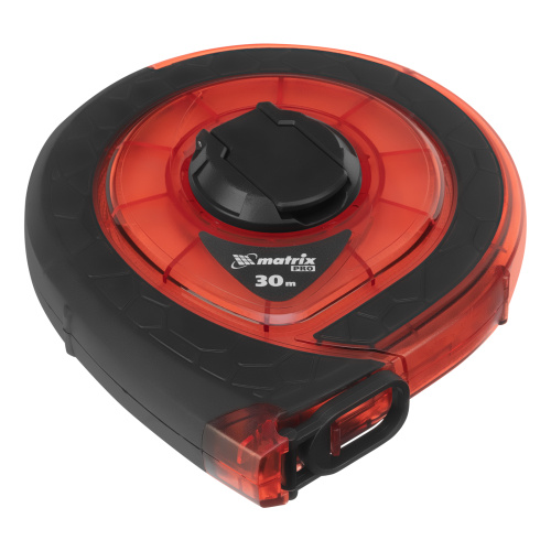 Рулетка геодезическая 30 м х 15 мм, закрытый корпус, фибергласовая лента, двусторонняя шкала, Pro Matrix по ценам производителя в Екатеринбурге с доставкой по всей России