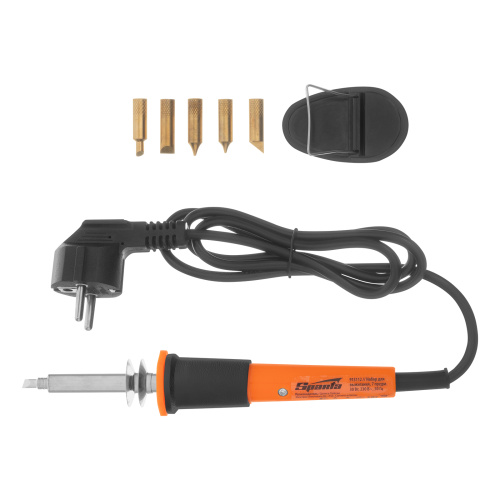 Набор для выжигания, 7 предметов: паяльник 30 Вт, подставка, жала сменные Sparta по ценам производителя в Екатеринбурге с доставкой по всей России