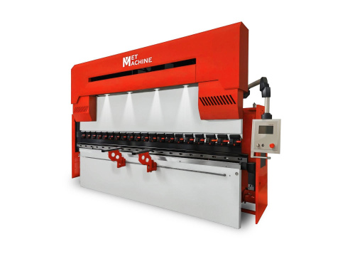 Гидравлический листогибочный пресс с ЧПУ и автоматической компенсацией прогиба MetMachine SBPA-8025D по ценам производителя в Екатеринбурге с доставкой по всей России