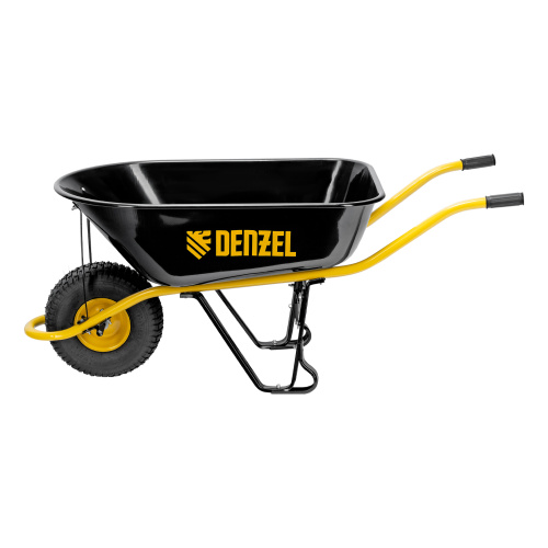 Тачка строительная, усиленная, объем 130 л, 230 кг, колесо 15х6.00-6 Denzel по ценам производителя в Екатеринбурге с доставкой по всей России