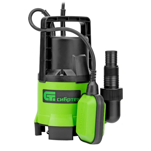 Дренажный насос для грязной воды СДН450-35, 450 Вт, напор 5.5 м, 8000 л/ч Сибртех по ценам производителя в Екатеринбурге с доставкой по всей России