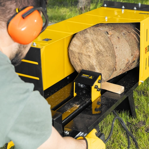 Дровокол электрический ELS7T-52, 2300 Вт, сила раскола 7т, макс. размеры полена D250 x 520 мм Denzel по ценам производителя в Екатеринбурге с доставкой по всей России