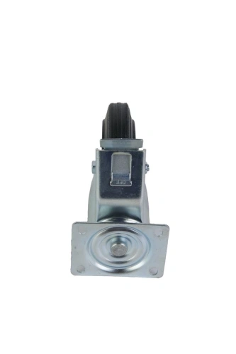 Колесо поворотное усиленное резина SRCB 80 200 мм с тормозом по ценам производителя в Екатеринбурге с доставкой по всей России