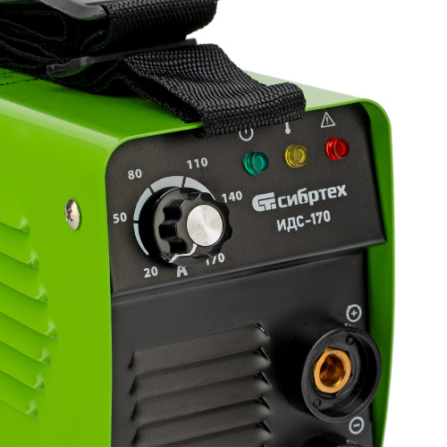 Аппарат инверторный дуговой сварки ИДС-170, 170 А, ПВ 80%, диаметр электрода 1.6-3.2 мм Сибртех по ценам производителя в Екатеринбурге с доставкой по всей России