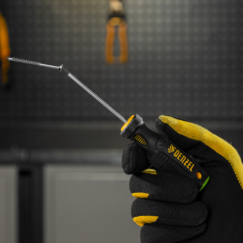 Отвертка PZ0x75 мм, CrV, трехкомпонентная рукоятка Denzel по ценам производителя в Екатеринбурге с доставкой по всей России