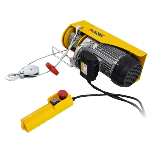 Тельфер электрический TF-1000,1 т, 1600 Вт, высота 12 м, 8 м/мин Denzel по ценам производителя в Екатеринбурге с доставкой по всей России