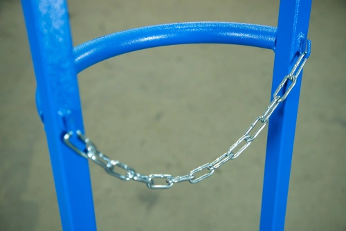 Тележка для газовых баллонов TOR ГБ-1, 1 баллон (литые колеса 250мм) по ценам производителя в Екатеринбурге с доставкой по всей России