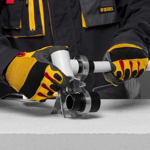 Аппарат для сварки пластиковых труб DWP-750, 750 Вт, 0-300 град, 4 насадки, 20-40 мм Denzel по ценам производителя в Екатеринбурге с доставкой по всей России